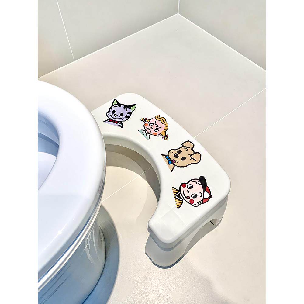 可爱家用加厚马桶蹲便蹲坑助力神器踩脚凳厕所垫脚凳儿童凳子踏脚