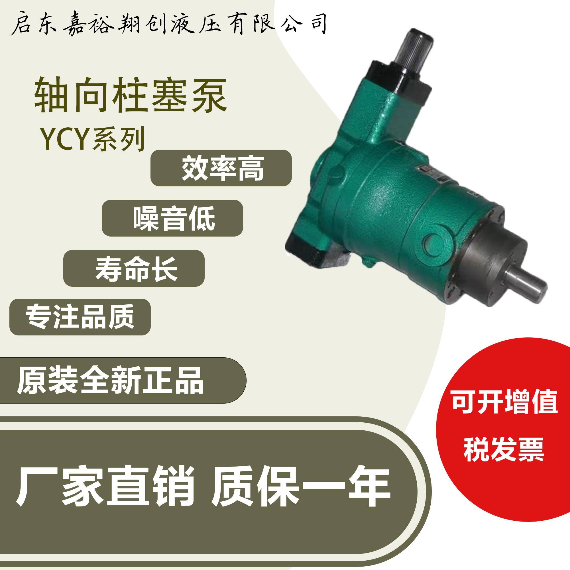 启东高压油泵柱塞泵 25/40/63/80/160YCY14-1B高压油泵液压帮浦液