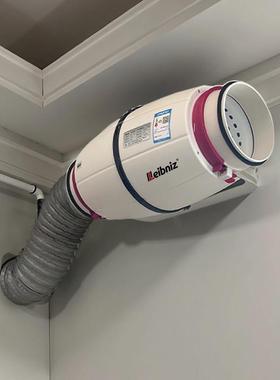 管道通风机超静音家用468寸排气扇卧室厨房排风机换气扇强力排风