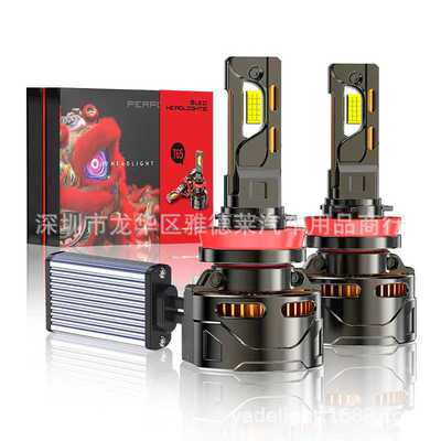热销大功率双铜管鳍片65Wled汽车大灯h11 12v24v车灯前照灯