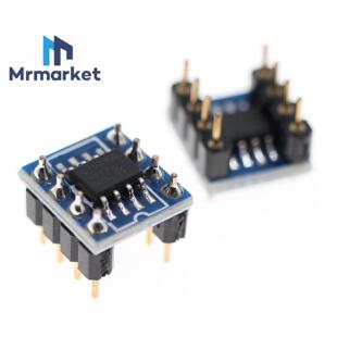 OPA627AU 两个配对单运放转双运放直插 单转双 模块