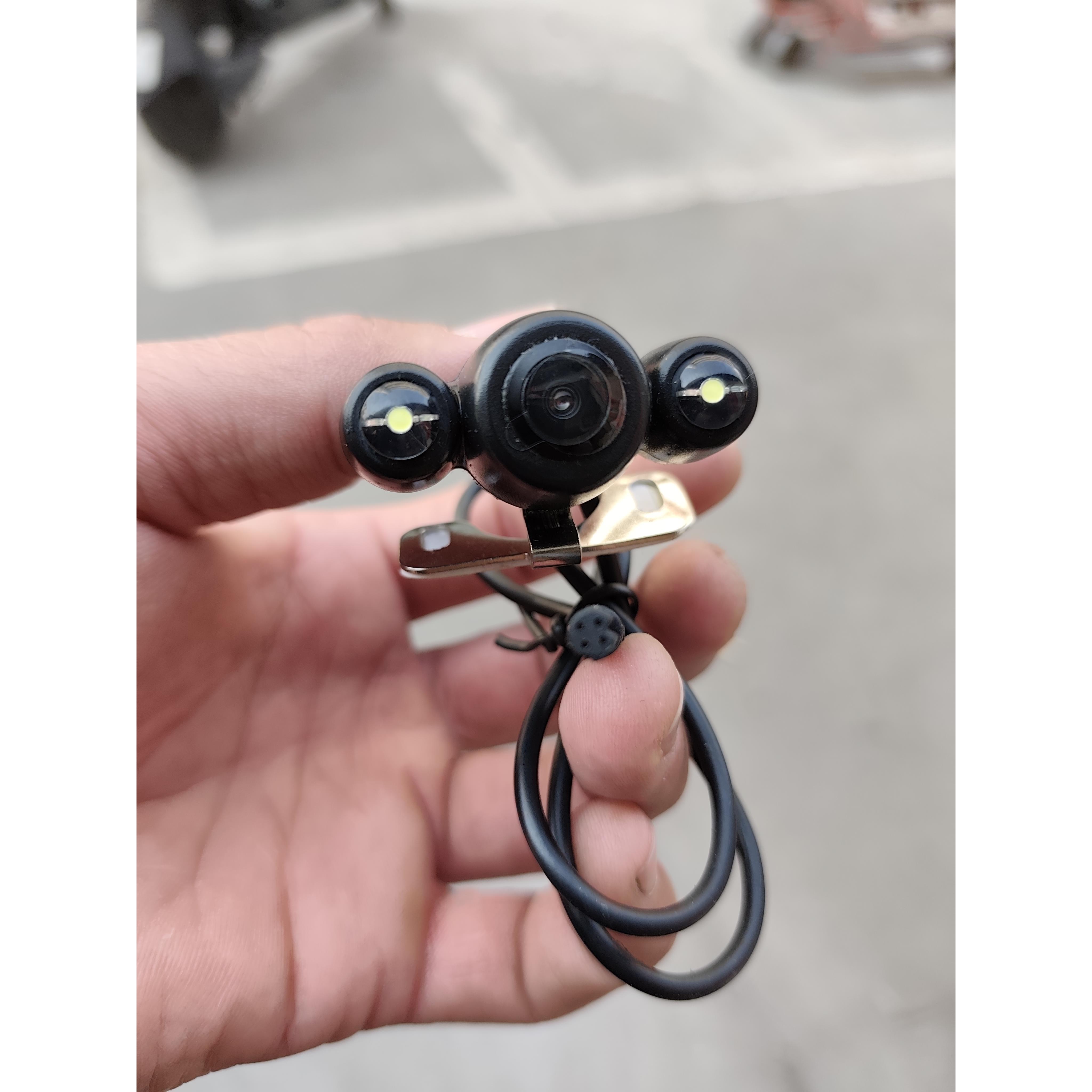 行车记录仪后视镜专用后拉镜头外挂车载夜视防水高清广角倒车影像
