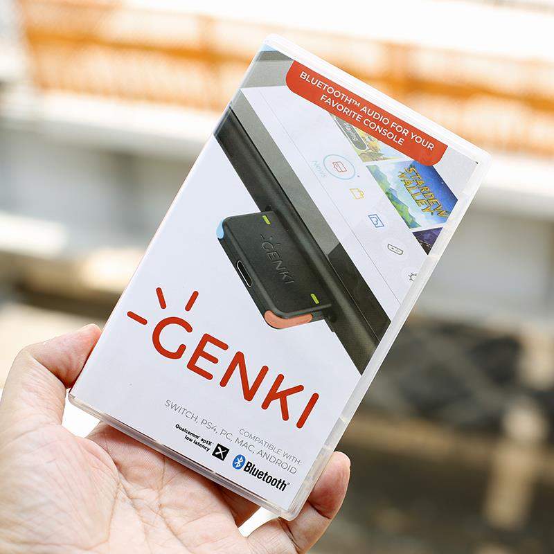 GENKI 蓝牙适配器高通CSR8670高端芯apt-x无损音质apt-x LL低延迟