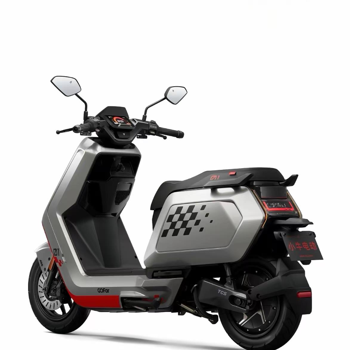 小牛NX2025新款原厂配件烤漆件nx竞速银全套外壳车壳PP件塑料前围