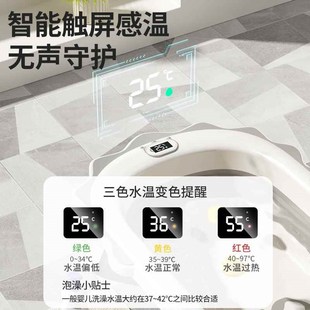 婴儿洗澡盆宝宝大号浴桶可折叠坐躺小孩家用新生幼儿浴Y盆儿童用