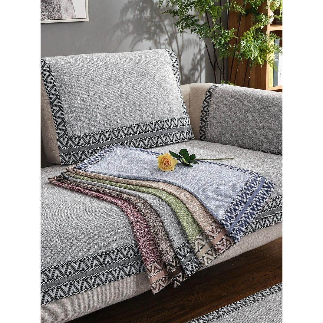 棉麻实木皮沙发垫四季通用中式防滑沙发罩套现代简约布艺亚麻全盖,居家布艺,沙发垫,淘宝优惠券,粉丝福利购,淘宝优惠卷