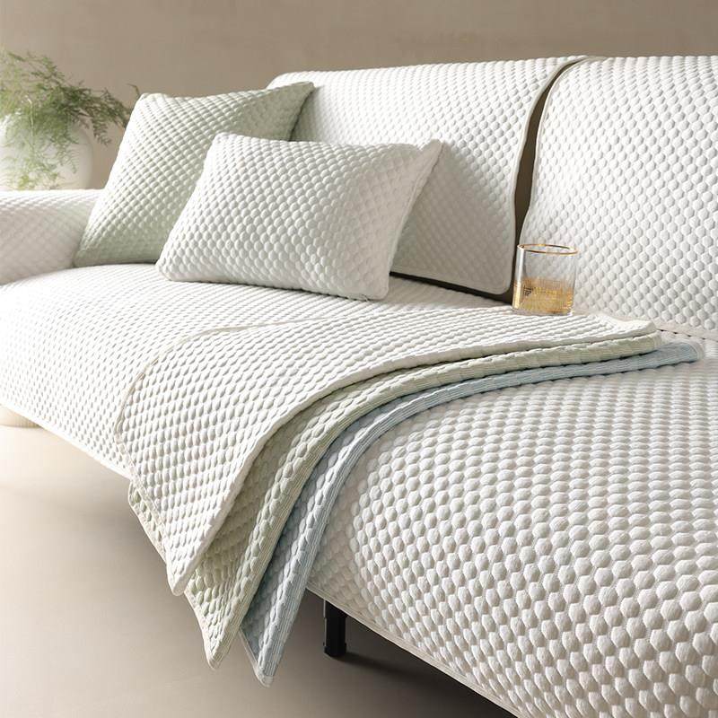 冰丝沙发垫夏季坐垫子豆豆垫凉席防滑四季通用全包沙发套罩巾盖布,居家布艺,沙发垫,淘宝优惠券,粉丝福利购,淘宝优惠卷