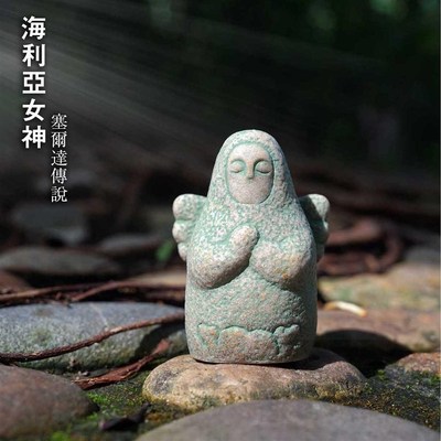 工厂直发升级版海利亚女神石像塞尔达传说小摆件手办鱼缸造景