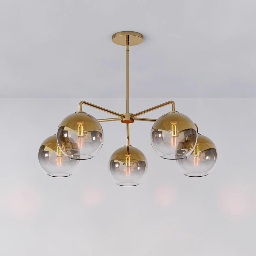 北欧现代客厅主灯高端轻奢吊灯简约大气家用餐厅卧室魔豆吊灯灯具