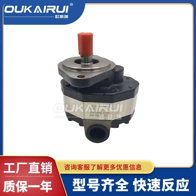 装载机铲车齿轮泵 CBFC18 25 32 40 50齿轮油泵液压行走泵 齿轮泵