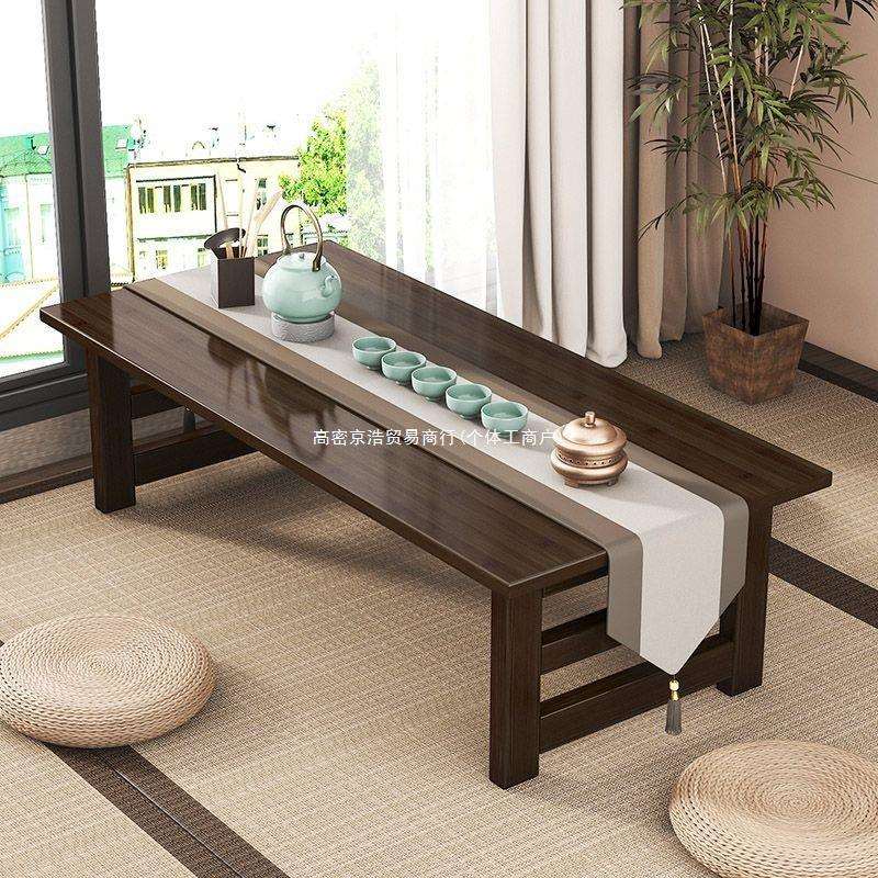 免安装飘窗小桌子休闲茶桌矮桌茶几炕上桌榻榻米可折叠小矮桌