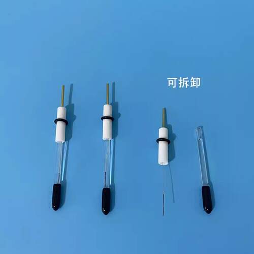 北京精科 微型可拆装R0302银-氯化银参比电极 Ag/Agcl 直径3.8mm