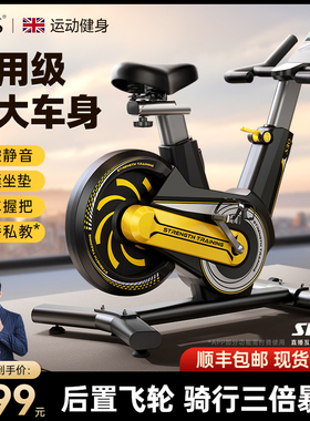 OES动感单车健身家用款静音小型室内有氧运动自行车减肥健身器材