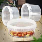 赛卓一次性碗外卖汤盒高档冰粉炖汤打包盒甜品糖水汤碗锁扣汤唐延