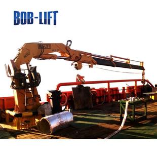 船 25吨液压折臂式 码 头船用起吊SQ16ZAT机6吨渔船板固定吊甲机1重