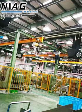 单梁式机CSS上门安装 25重0性k起g轨道提升机 柔组合起重机