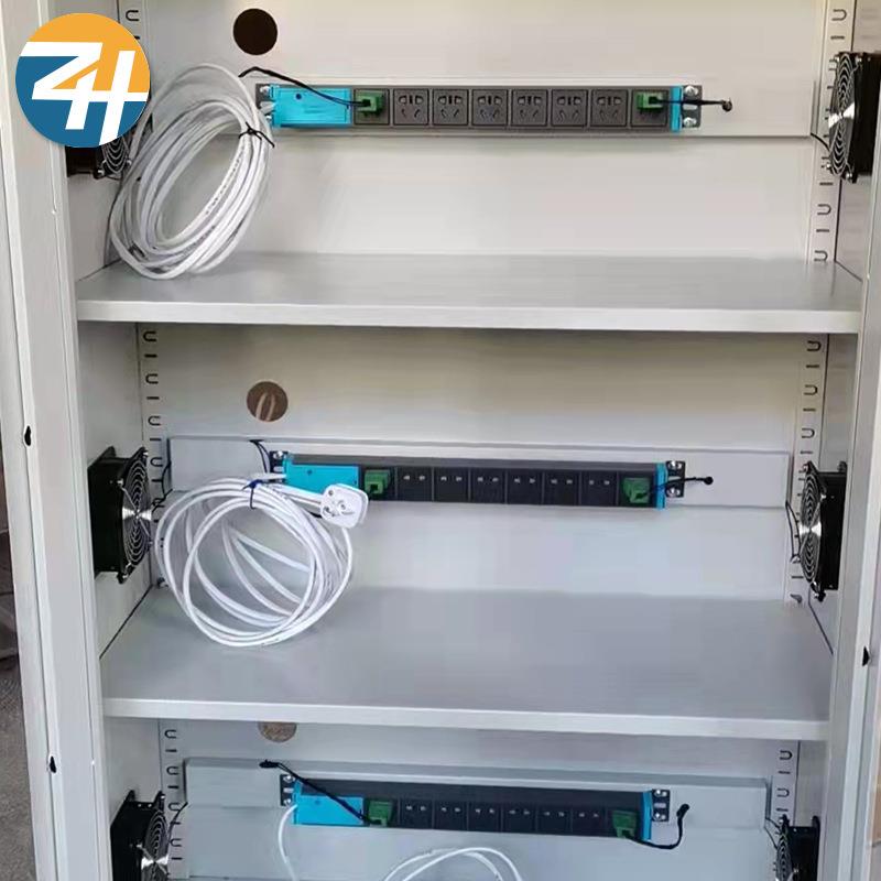 厂家应充电室柜 学公校车间办会议带插排风扇手供机平6544板充电