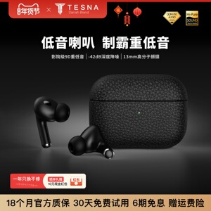Tesna全入耳式蓝牙耳机运动无线降噪耳机2026新款高音质超长续航