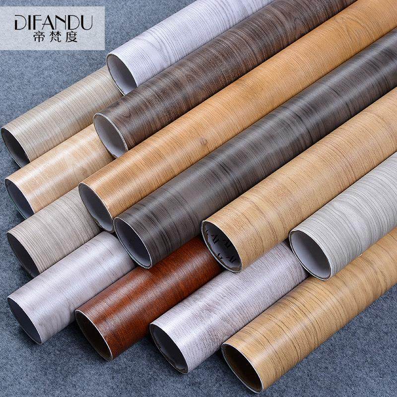 高档加厚彷木纹贴纸家具翻新自粘墙纸彷木pvc防水木门衣柜橱柜子,家居饰品,软装墙贴,淘宝优惠券,粉丝福利购,淘宝优惠卷