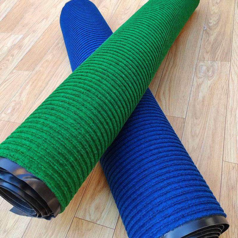 蓝色条纹吸水除尘防滑地毯商用办公地垫进户门可裁剪定制脚踏垫,居家布艺,家用脚垫,淘宝优惠券,粉丝福利购,淘宝优惠卷