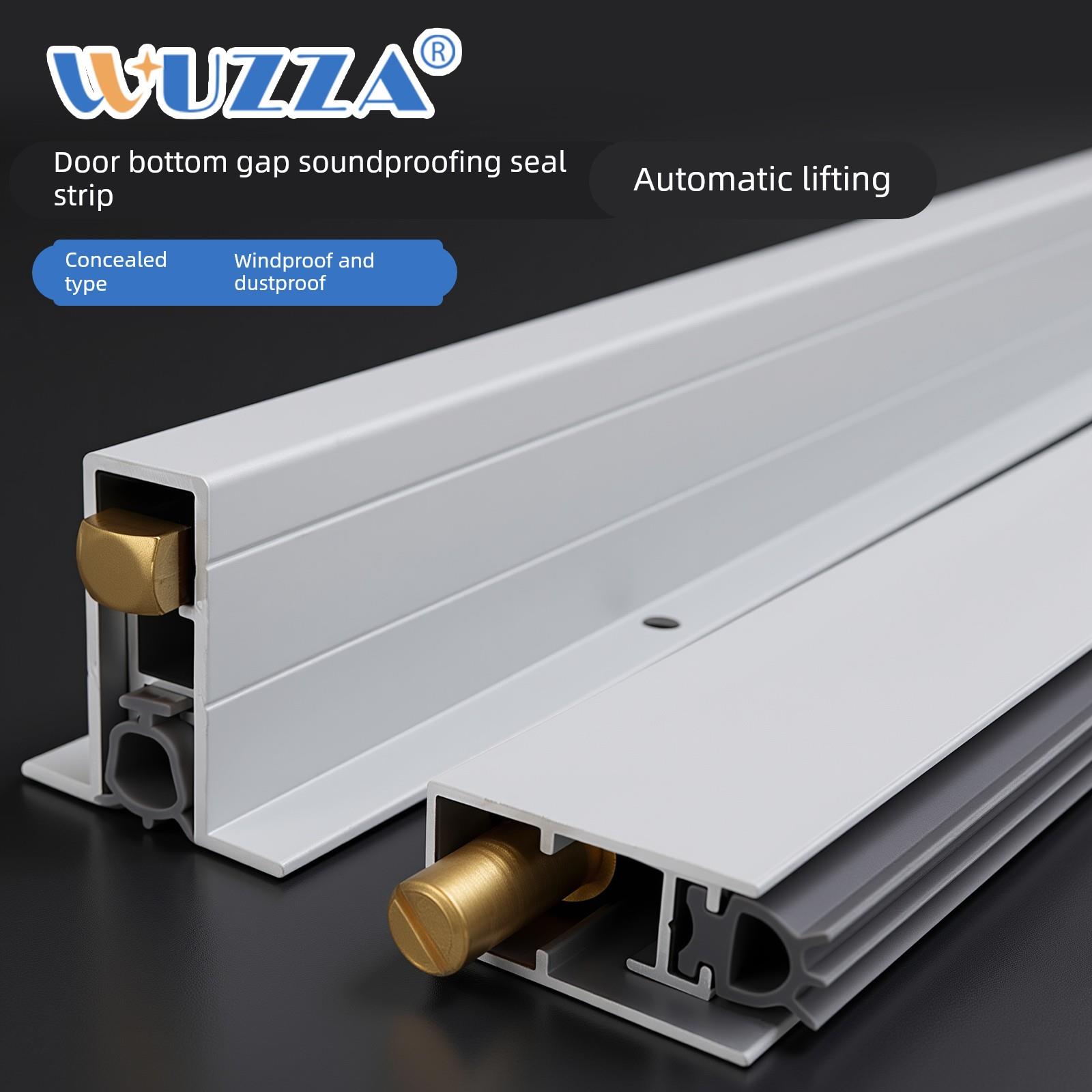 自动调节门底密封条，防风卧室木门门缝，防房间门，隔音，超静音