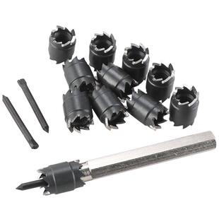 焊点去除钻13件套高速钢点焊钻焊点电动工具套装六角柄修锚点钻头