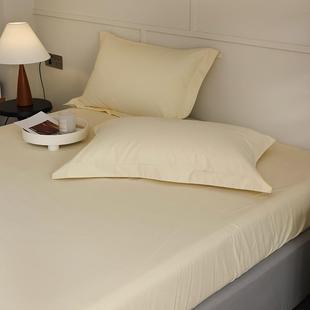 5641531274cm一棉 纯A类100S磨套毛长绒棉成人枕一对棉全枕头套48