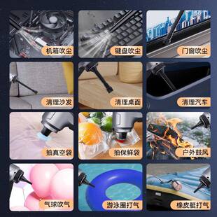 GQK车载吸器车用大吸力无线充电家用小尘型尘手持汽车车内迷吸你