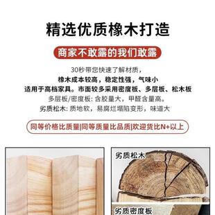 实RDL木梳轻妆台奢卧室简约现代奶风化妆桌床尾柜4斗柜 2油02新款