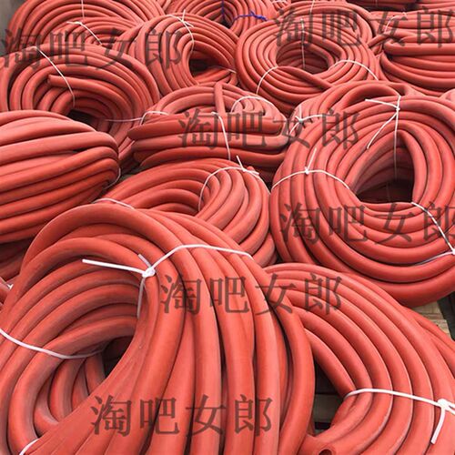 硅胶发泡圆管圆形硅胶管硅胶发泡管硅橡胶圆管耐高温低温皮管胶管