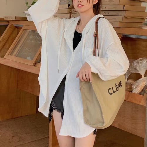 2026夏季新款防晒外穿上衣女衬衫外穿韩版百搭宽松