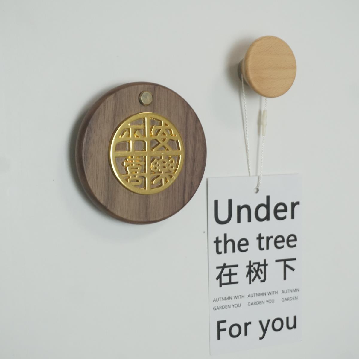 防盗门猫眼遮挡盖磁吸装饰盖免打孔防窥门镜堵孔器安全盖猫眼贴