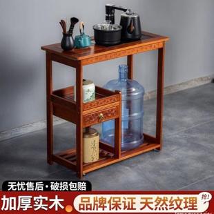 移动小茶桌边柜茶台茶几阳台办公室家用茶车烧水壶一体茶水柜客厅