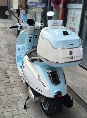 适用于24款无极SR150C摩托车尾箱改装复古后尾箱载物箱行李箱38L