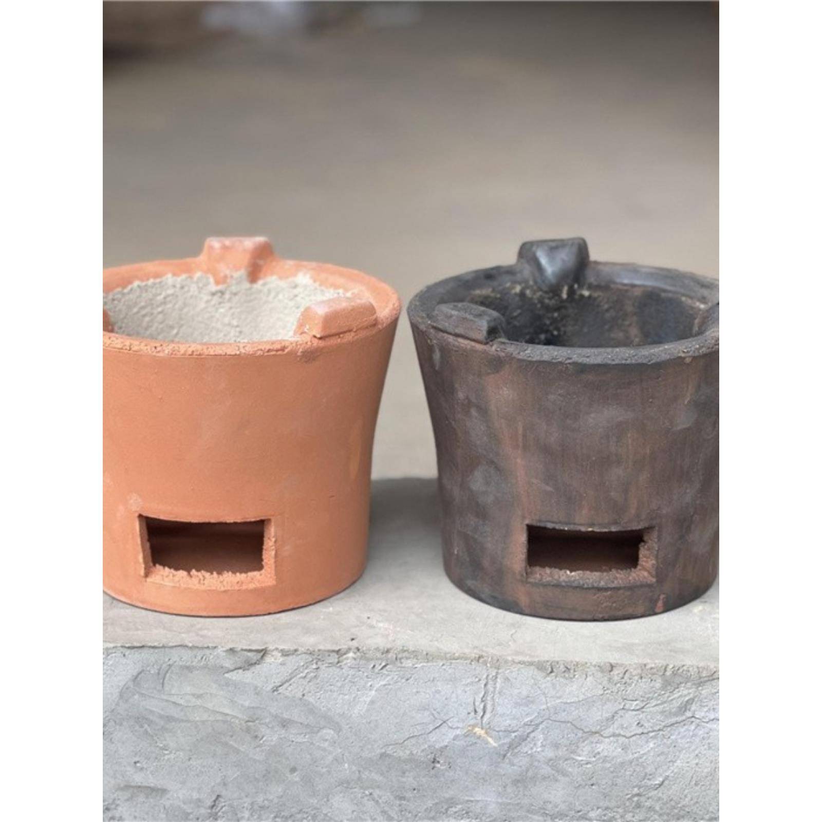 潮汕炭炉炭火锅炉家用老式粘土红粘土烧烤炉商用茶炉