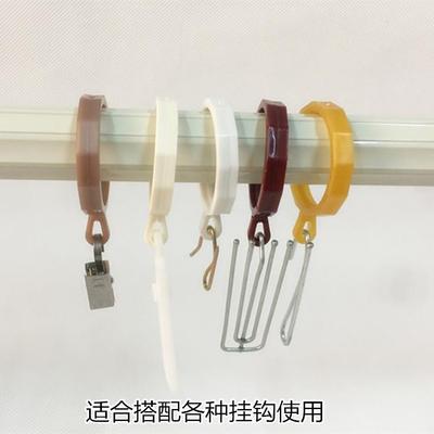 窗帘挂钩环吊环包套口辅环老式环罗马杆套环配件料闭环多边11154