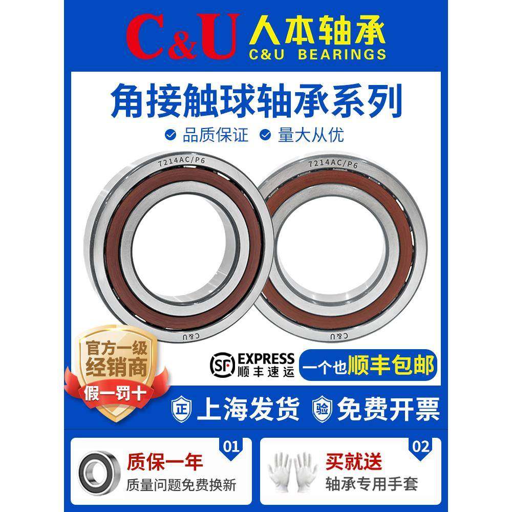 人本角接触球轴承7204 7205 7206 7207 7208 7209 7210 7211AC/P6