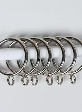 环金属26425窗帘闭口常规挂钩环挂罗马杆吊环通老式钩拉环用环扣