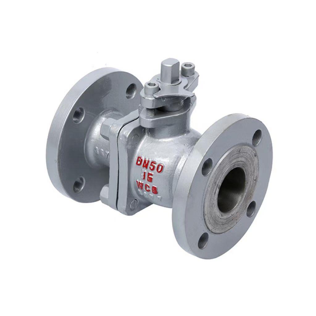 铸钢法兰球阀耐高温蒸汽碳钢手动阀门q41f-16C DN25 80 40 65 150