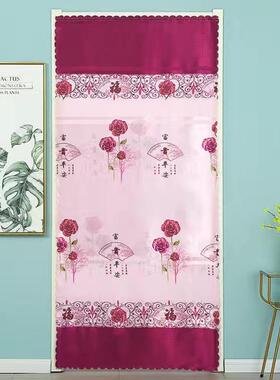 厅术贴42095门帘布艺免间打孔家用长款隔断帘卧室客厨房卫生遮光