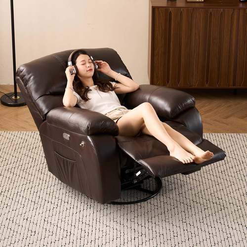 头等舱太空单人沙发电动多功能客厅休闲 躺椅摇摇椅懒人沙发按摩