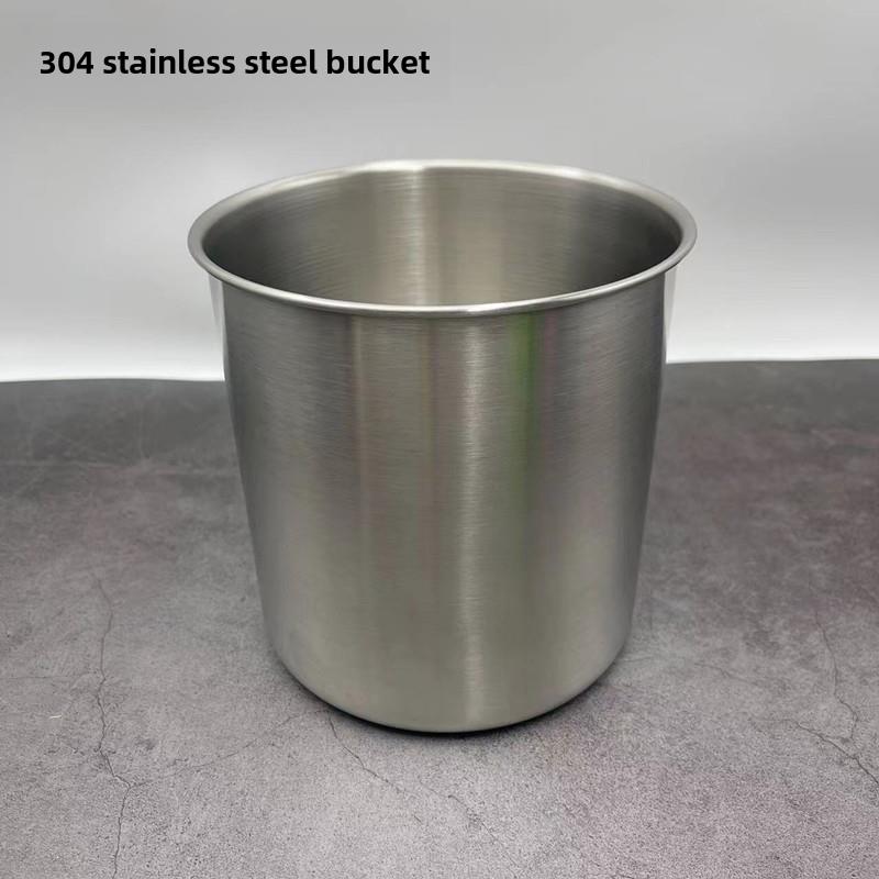 304不锈钢糖水桶 奶茶店专用17cm果糖桶罐 酱汁小桶 料理桶 冰桶