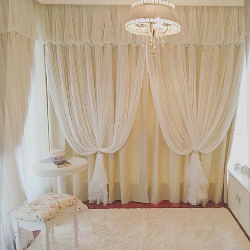 网红公2主风U遮光女孩房间榻榻米in41302s02型4新款遮光款挂钩式