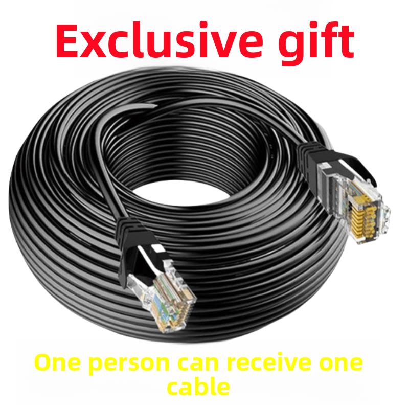 千兆网线家用6类超户外高速网络计算机宽带路由器网线10m15m 20m