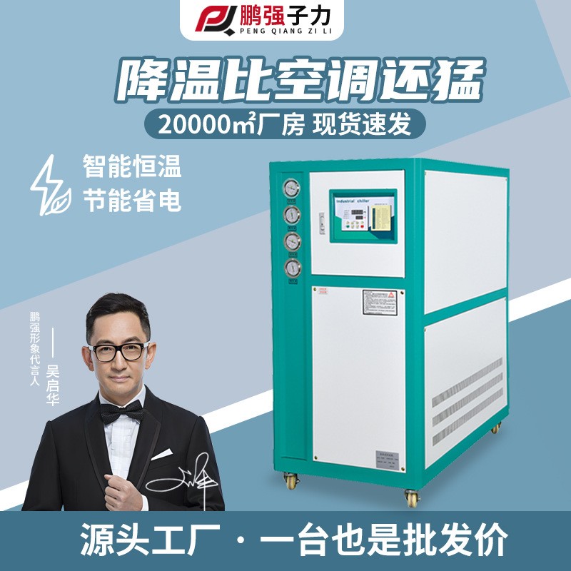 厂家直销工业冷水机 注塑模具降温冰水机 风冷式冷水机冷冻机