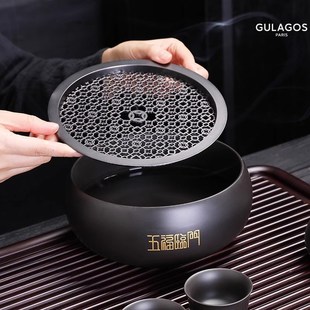 陶瓷茶壶家用客厅茶杯长辈送礼礼品 高端轻奢整套紫砂功夫茶具套装