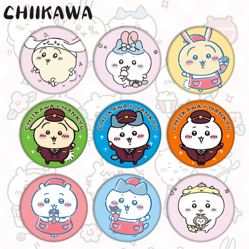 chiikawa乌萨奇小八吉伊卡哇徽章