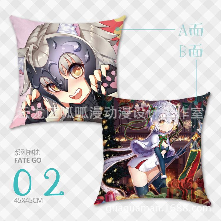 动漫抱枕 FATEGO/fate命运黑贞德 赛吧礼品跨境
