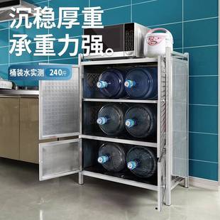 新全GPT不钢碗柜厨房橱柜家用经济型简约置物锈柜简易多层收纳储