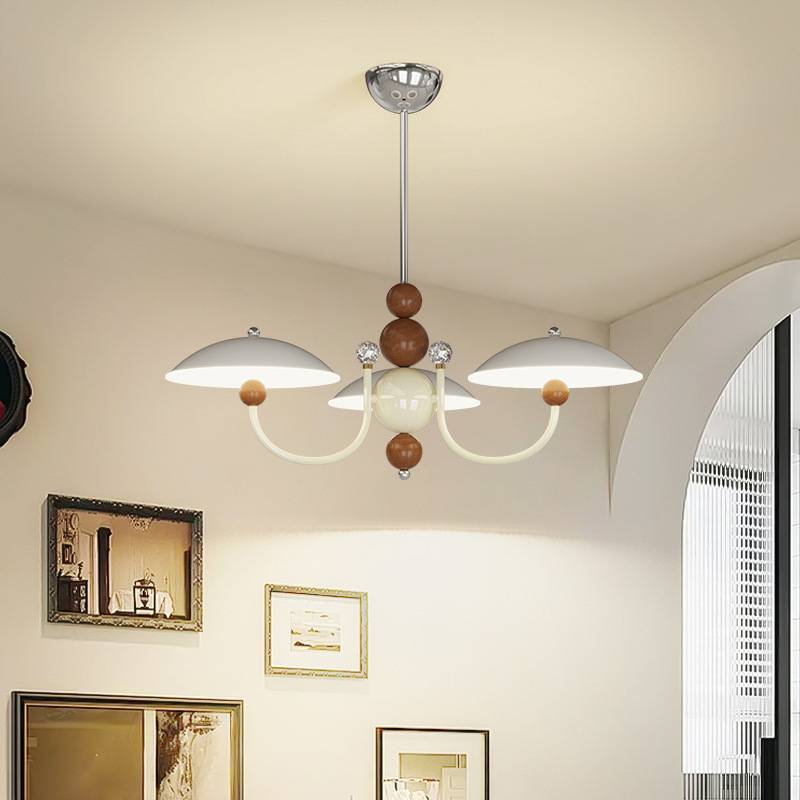 2025新款星轨飞碟法式复古客厅吊灯新款大厅灯大气中古餐厅灯具